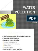 Water Pollution: Iliev Irina