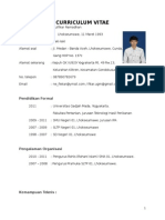 Curriculum Vitae: Pendidikan Formal