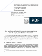 Un Analisis de Misticismo Revolucionario en Los de Abajo de Mariano Azuela