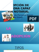 Adopción de Persona Capaz