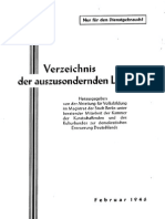 Abteilung Fuer Volksbildung Der Stadt Berlin - Verzeichnis Der Auszusondernden Literatur (1946, 187 S., Scan)