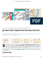 NJ Transit e Path_ Transporte Entre New Jersey e Nova York
