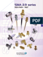 Catalogue Radiall SMA Connectors