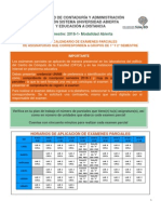 Calendario Nuevo Modelo Sua 2016-1