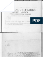 1682 Viseé, Robert de - livre de guittarre