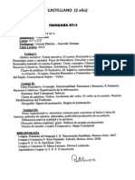 Castellano 2º - Programa PDF