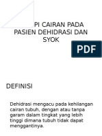 Terapi Cairan Pada Pasien Dehidrasi Dan Syok