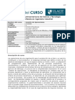 2015 3C 15 0049 01 Gestión de Operaciones AeS