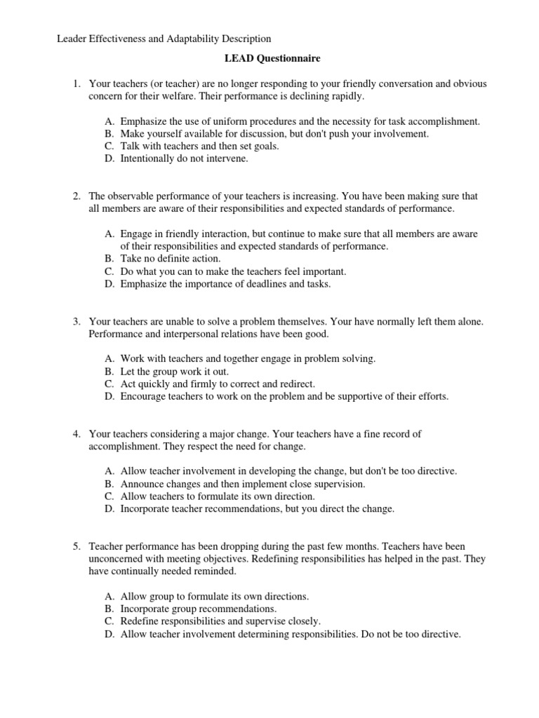 LEAD Questionnaire PDF