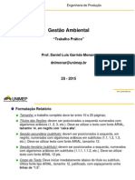 Trabalho Prático 1 - Regras Gerais Gestão Ambiental - T1