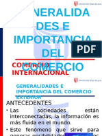  Generalidad Importancia