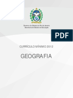 Currículo Mínimo de Geografia SEEDUC-RJ