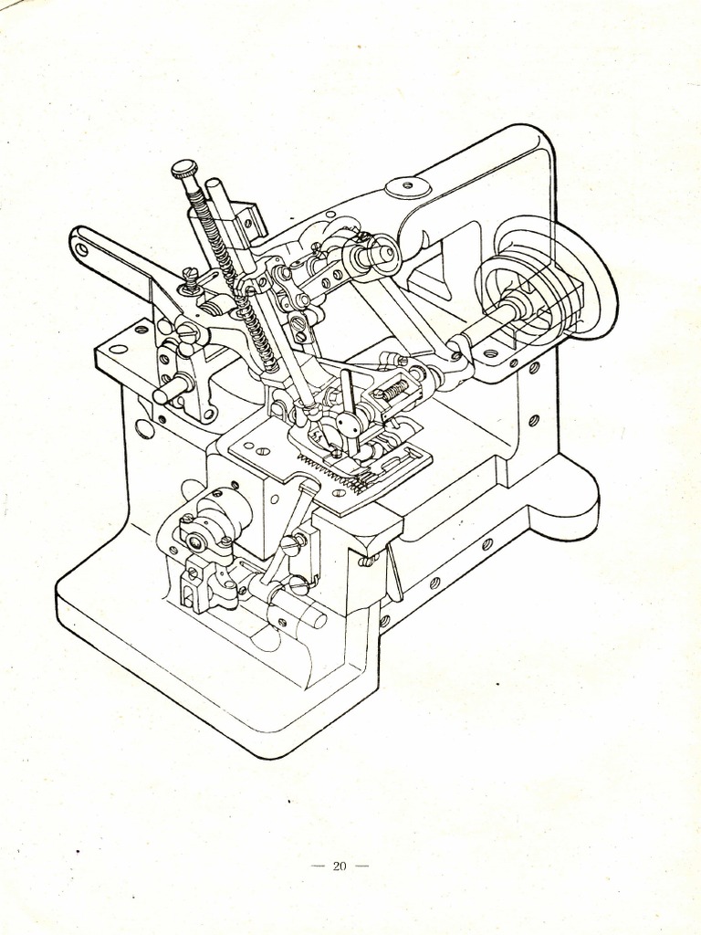Overlock Chinesinha Manual PDF | PDF | Metalworking | Manufactured Goods