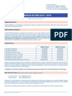 3 0 Schedule of Fees 22 Sep 2015