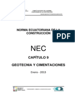 Nec2011 Cap9 Geotecnia y Cimentaciones 2013