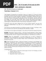 Estudo Grupos de Vida Abril 03