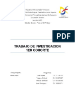 Trabajo de Procesal Laboral