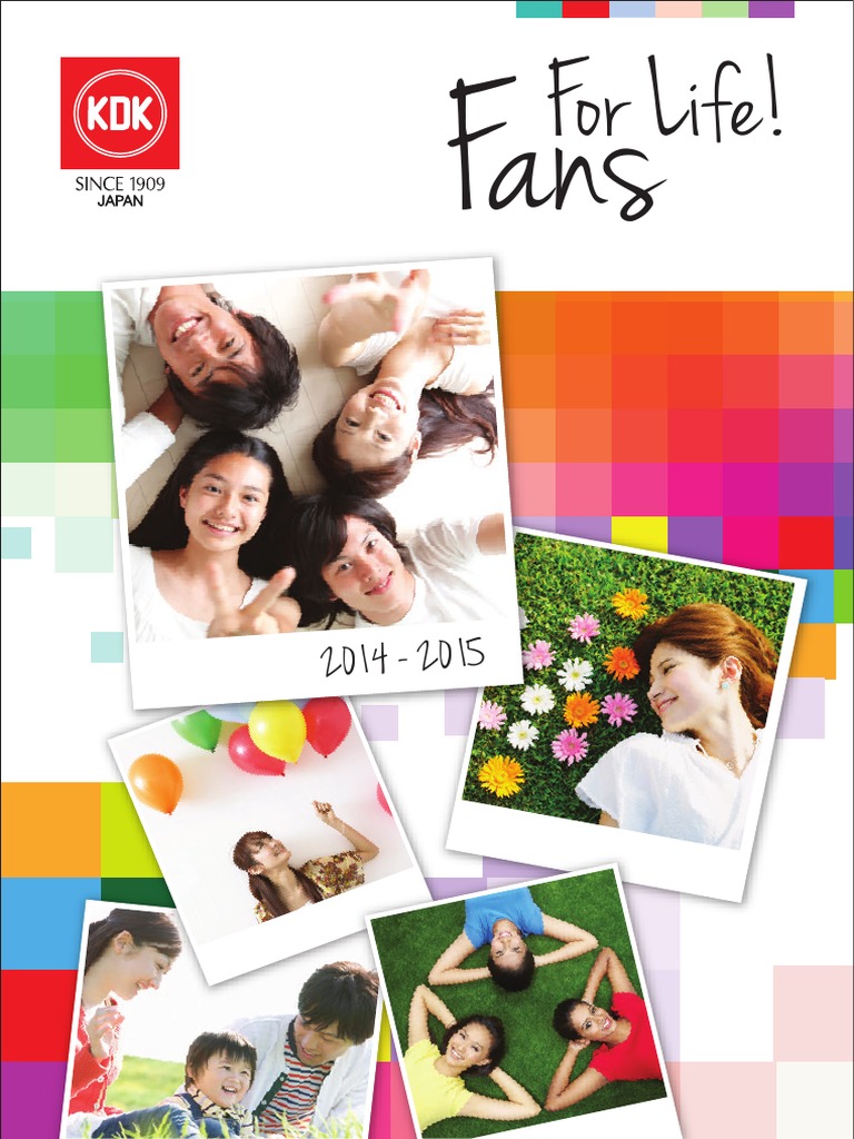 Kdk Me Catalogue 2014 Mechanical Fan Acetic Acid