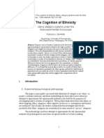 The Cognition of Ethnicity