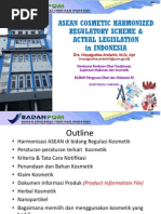 Download Asean Cosmetic Harmonized Regulatory Scheme Actual Legislation in Indonesia-dra bpom Ri by Widya Aprilani SN285983834 doc pdf