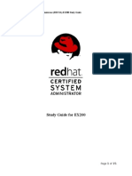 Red Hat Certified System Administrator Study Guide