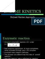Enzyme Kinetics: Michael-Menten Approach