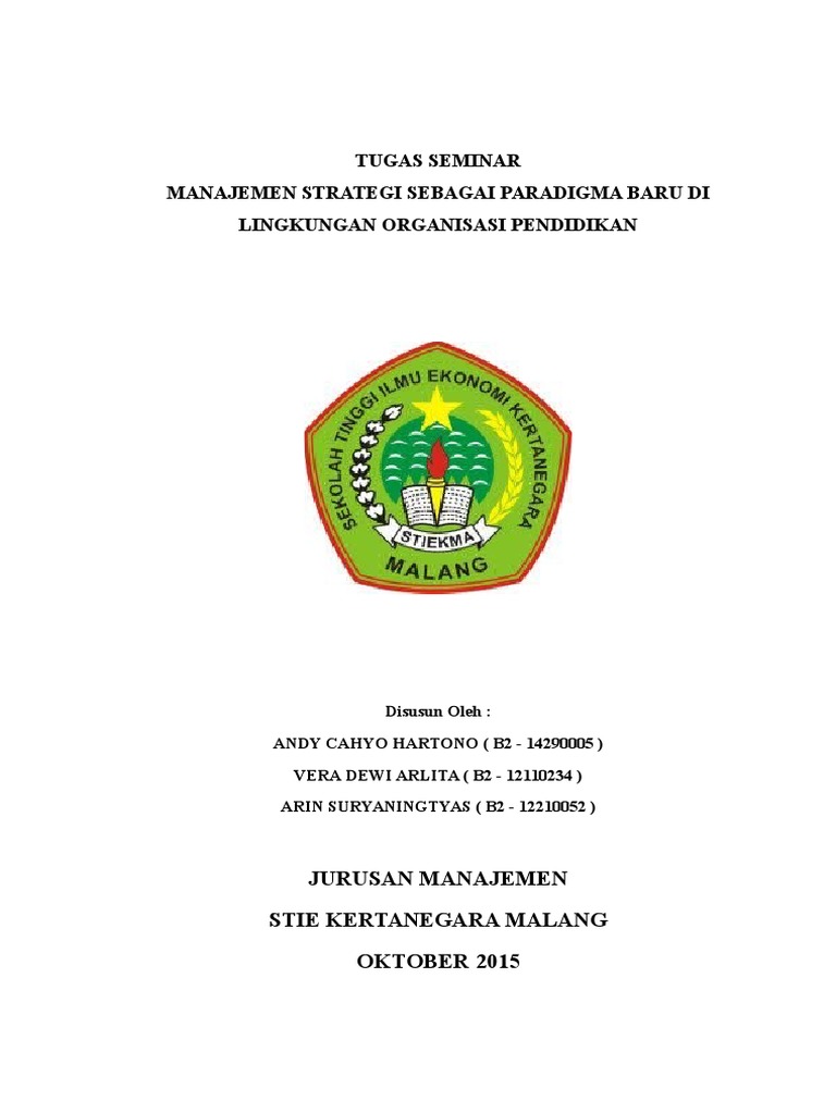 Makalah Manajemen Strategi