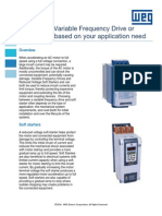 WEG Vfds vs Soft Starters White Paper Vfdsvssoftstarters Technical Article English