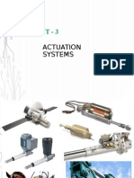 Unit - 3: Actuation Systems