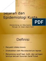 Sejarah Dan Epidemiologi Kusta