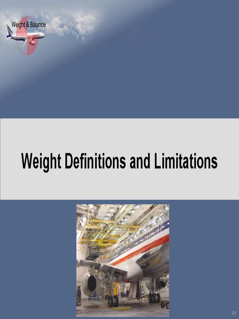 Weight Definitions and Limit Weight_Definitions_and_Limitationsations