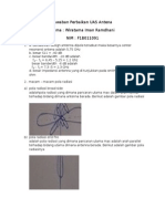 Jawaban Perbaikan UAS Antena