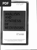Download ANALYSIS AND SYNTHESIS OF MECHANISMS by dharamuu SN286020362 doc pdf
