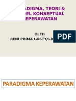 Paradigmateori Model Keperawatan