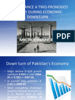 Microfinance A Two-Pronoged Remedy During Economic Downturn