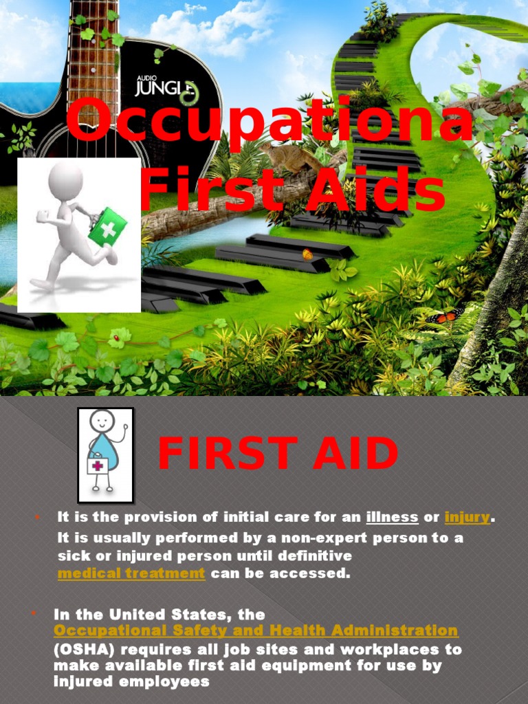 Essential Occupational First Aid Guide | PDF
