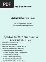 Admin_2015 Pre Bar Lectures