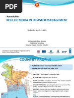 Role of Media in Disaster Management