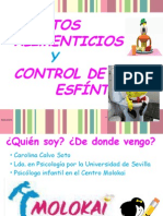 Hábitos Alimenticios y Control de Esfínteres