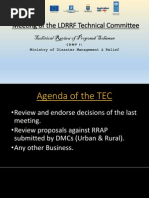 LDRRF Schemes in Khulna, Satkhira, Chandpur, Bhola, Pirojpur, Borguna