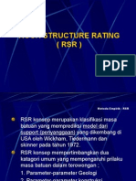 Rock Structure Rating