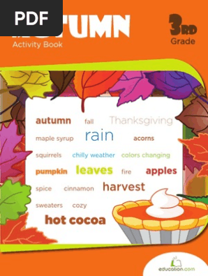  AUTUMN ACTIVITY BOOK