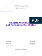 Din. Hist. y Evol. Del Pen. Militar