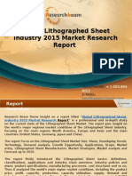 Global Lithographed Sheet Industry 2015 Market Research Global Lithographed Sheet Industry 2015 Market Research