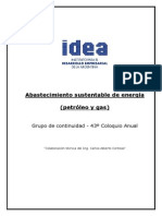 Abastecimiento Sustentable de Energia - Petroleo y Gas