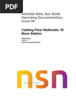 Cabling Flexi Multiradio 10 Base Station