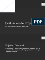 Evaluación de Proyectos