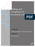 2010 Drilling Completion of Horizontal Well Report