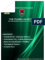 The PUMBA Gazette (Anniversary Edition)