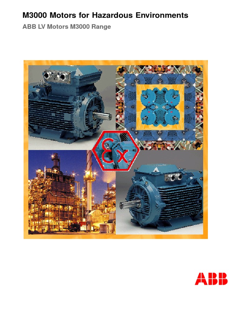 ABB Motors DvigM3000 Mechanical Engineering Engineering